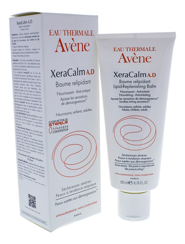 Bálsamo Avene Xeracalm Reposición De Lípidos, De 6.76