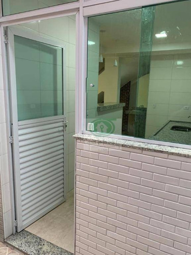 Casa Tipo Sobrado Com 2 Dormitórios À Venda, 90 M² Por R$ 467.000 - Marapé - Santos/sp - Ca0912