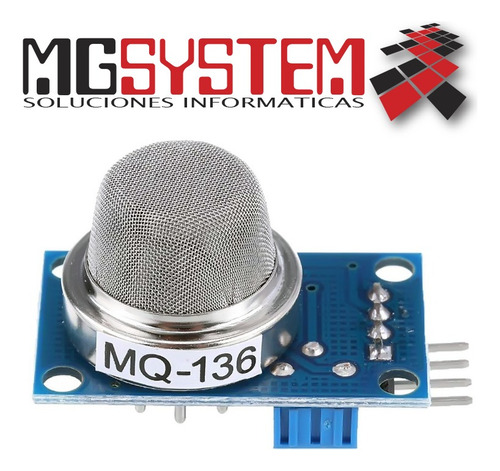Mgsystem Mq-136 Mq 136 Módulo Sensor H2s Arduino Esp32