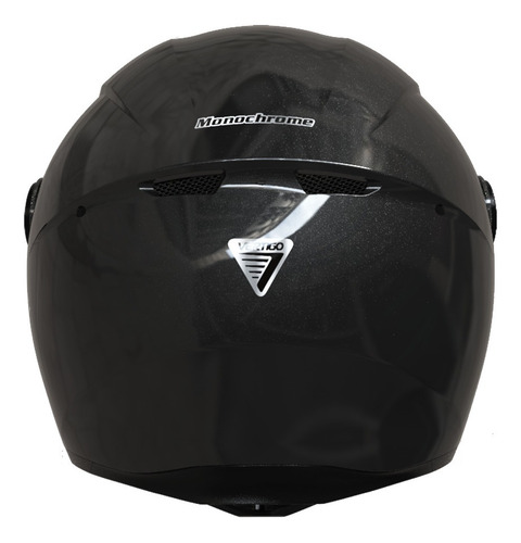 Imagen 5 de 6 de Casco Integral V50 Monochrome Negro Brillante Talle M