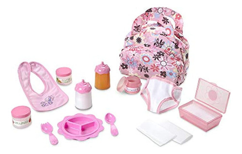 Melissa - Doug Doll Alimentacion Y Cambio De Accesorios - Ba