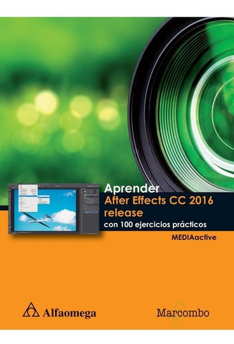 Libro Técnico Aprender After Effects Cc 2016 100 Ejercicios