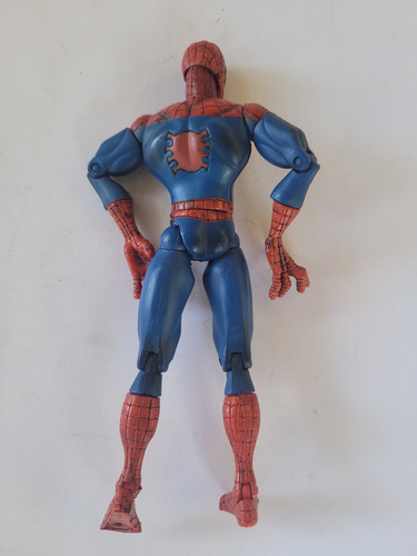 Spiderman Flip N Zip, Deadpool Eyes Manosgrandes Toybiz 2003 (Usado)