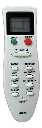 Control Remoto Para Aire Acondicionado Voltas Zenith Chanhon