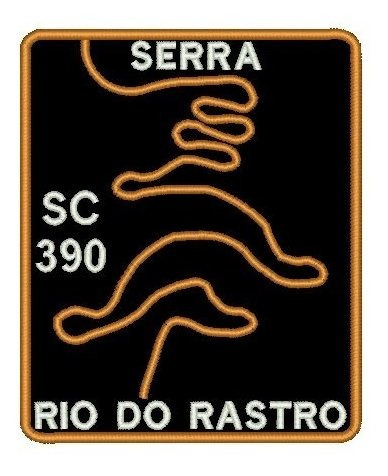 Patch Bordado  Rio Do Rastro Sc 390  (moto, Viagem)