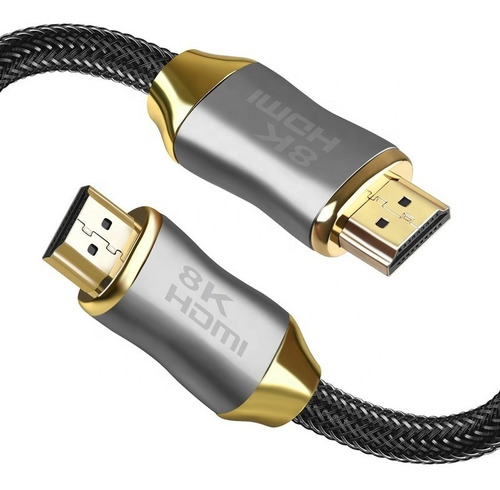 Imagen 2 de 6 de Cable Hdmi 2.1 8k 4k Certificado 28 Awg 10 Mtrs