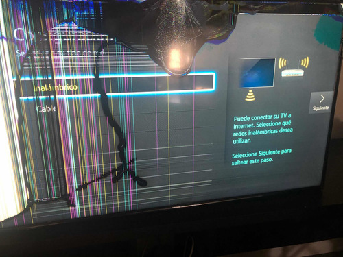 Televisor Samsung Smart Tv 50 Averiado X Golpe En Traslado