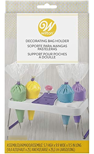 Wilton Cake Decorating Icing Bag Stand 6cavidad