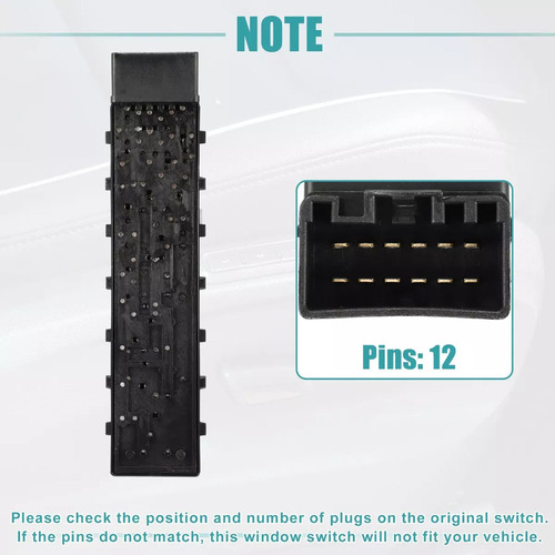 W Interruptor De Asiento Eléctrico Izquierdo Para Ford Edge
