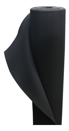 Neopreno Refuerzo Tela Hule Tramado Rollo 3m X 1/8 O 1.6mm Negro