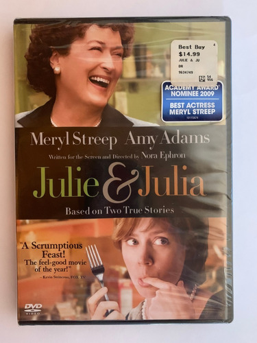 Julie & Julia. Película Dvd Con Meryll Streep