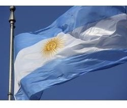 Bandera  Argentina 2,50x1,50 Mts