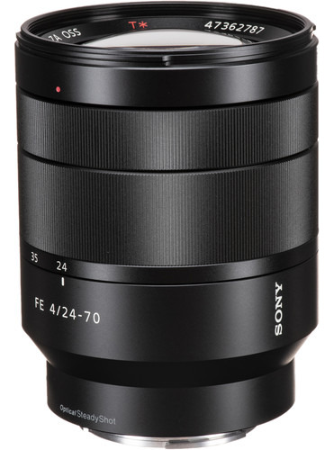 Lente Sony Fe 24-70mm F/4 Za - Sel2470z + Nf-e *