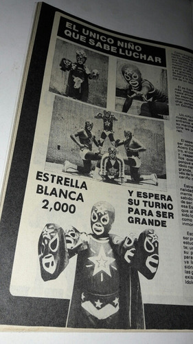 Revista Lucha Libre Hijo Del Santo Y Leon Chino. 1988. (Usado)