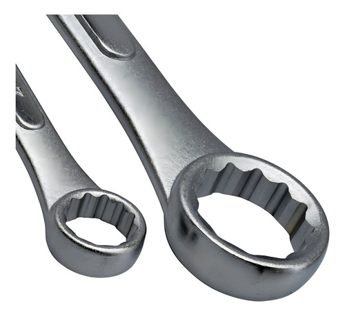 Juego de 16 llaves milimétricas mm combinadas Española- Estriada de acero con estuche de vinil portátil de uso profesional Modelo KN 3200-16M KNOVA