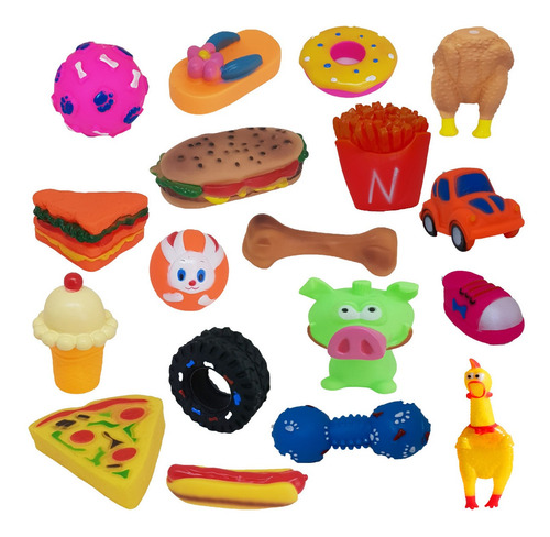 Kit 10 Brinquedo Mordedor Para Pet Cachorro Preço De Atacado