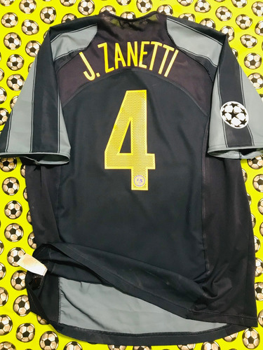 Jersey Camiseta Nike Inter Milan 2004 2005 Champions Zanetti