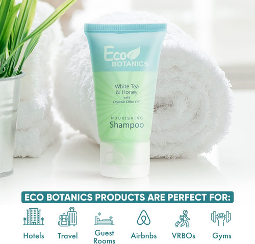 Shampoo Eco Botanics Travel-size Hotel 1 Onça (caixa Com 300