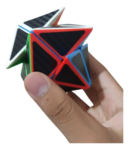 Melhor Cubo Mágico Profissional Skewb Sticklerless Estrutura Stickerless