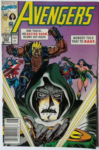 Avengers # 333, Junio 1991, Marvel Comics, Dr Doom