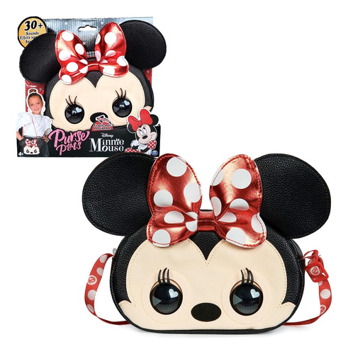 Purse Pets Disney Minnie Cartera Interactiva Con Sonidos