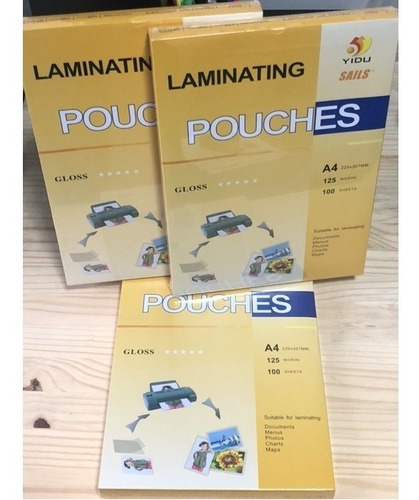 Imagem 3 de 4 de Plástico Para Plastificação A4 0,05mm 100un