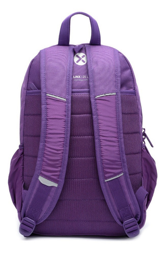 Mochila Xtrem Linx Violeta Notebook Escolar Urbana Completa!