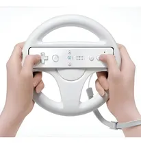 Comprar Volante Nintendo Wii Original Blanco Mario Kart