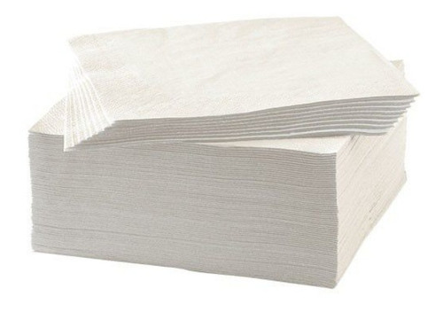 Servilletas Elegante De Papel Blanco 33 X 32 Cm (cj X 1000)