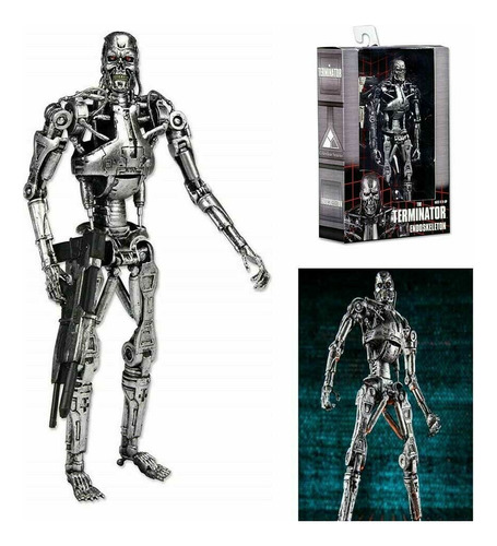 Terminator Endoskeleton T800 Figura Modelo Juguete Regalo 