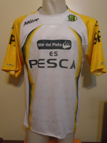 Camiseta Fútbol Aldosivi Mar Del Plata Mitre 2008 2009 T. L
