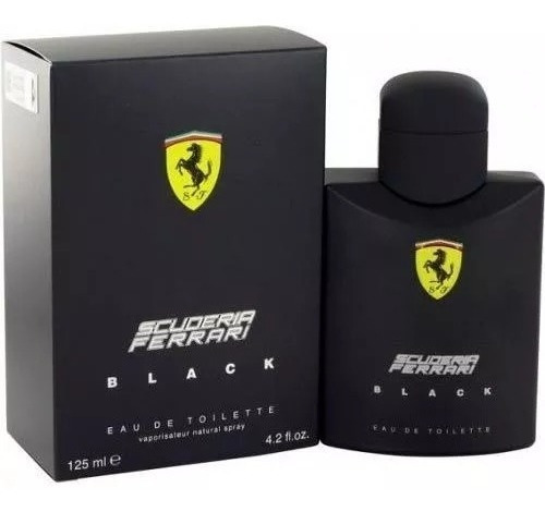 Perfume Ferrari Scuderia Black Edt Masculino 125ml Original