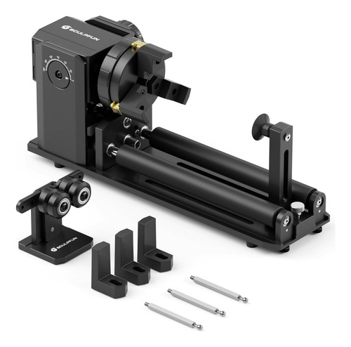 Sculpfun Ra Pro Max Rodillo Giratorio Láser, Portabrocas Mul