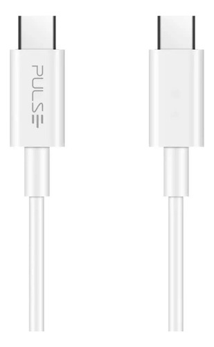Cable Usb C 1.2m Pulse Blanco Wi426