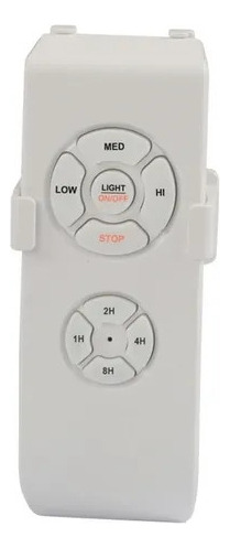 Ventilador De Techo Liliana Vthm315r 1,2mt 3 Vel 80w Luz Led