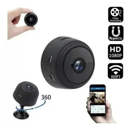 Mini Camara Espia Oculta Ios Android Transmite Por Wifi