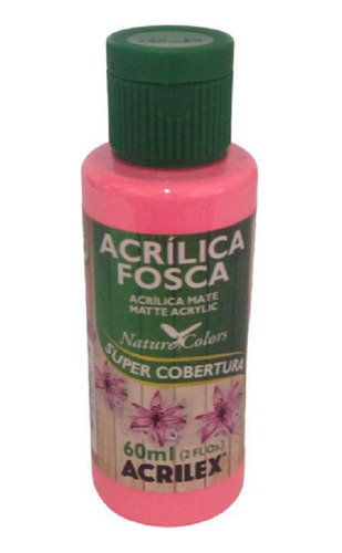 Tinta Acrílica Fosca Pink - 527 - Acrilex - 60ml