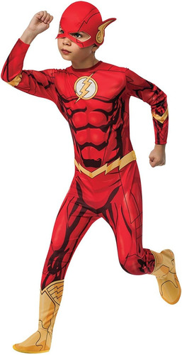 Rubie's Dc Universe Flash Costume, Un Solo Color, Pequeño