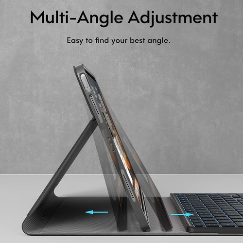 Capa De Teclado E Mouse Lapiz P/huawei Honor Pad X8 Pro/x9 1