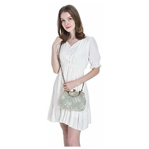Bolso De Mano Rejolly Para Mujer, Estilo Vintage, Con Cierre