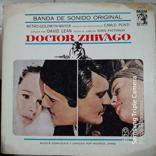 Vinilo Doctor Zhivago Banda Sonora De La Pelicula Bs1