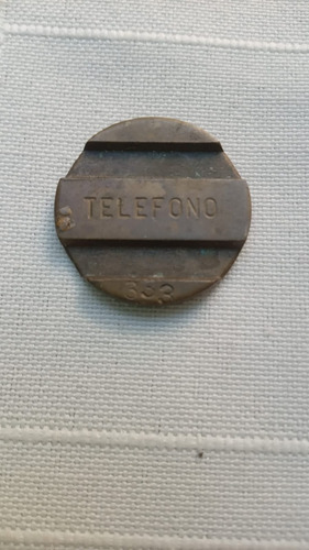 Cospel Ficha Teléfono Numerada Número 333 Tengo Otras (Usado)