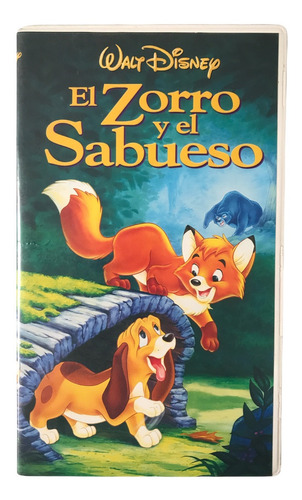 Vhs El Zorro Y El Sabueso Disney The Fox And The Hound