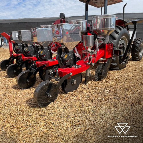 Sembradora Neumática 4 Surcos Massey Ferguson Con Accesorios