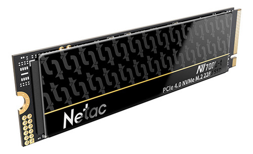 Ssd Netac 1tb Nv7000-t Pcie 4 X4 M.2 2280 Nvme Ate 7300/6600 Mb/s - Nt01nv7000t-1t0-e4x