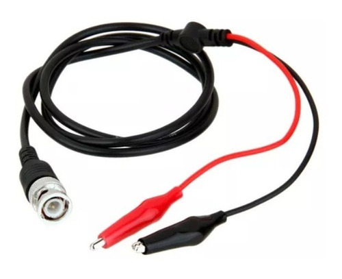 Sonda Conector Bnc Y Pinzas Tipo Caimán Osciloscopio Hantek