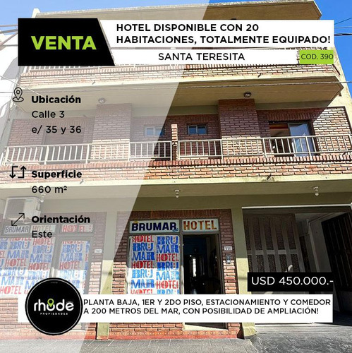 Hotel En Santa Teresita - Calle 3 E/ 35 Y 36