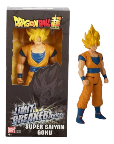 Dragon Ball  Super Saiyan Goku Muñeco Articulado (30 Cm ) 