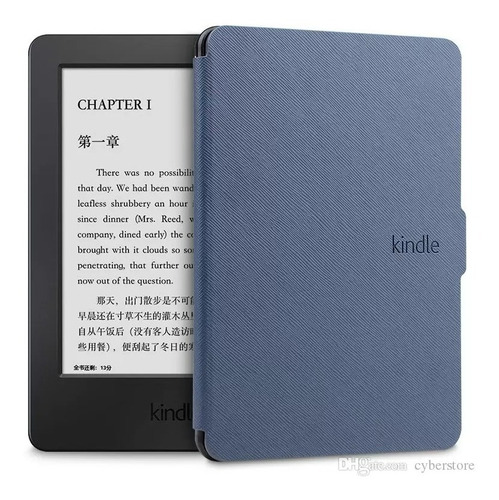 Estuche Paperwhite  Para Amazon Kindle Azul Ultra Delgado