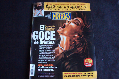 Revista Noticias (8/9/2012) Tapa El Goce De Cristina
